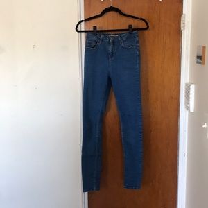 TOPSHOP MOTO Jamie Jeans, Blue Size W28 L34